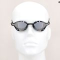 Okulary do pływania TYR Tracer-X Elite Mirrored silver/black 11